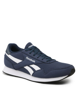 Reebok: Синие кроссовки  Royal Classic Jogger