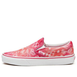 Vans: Фиолетовые кроссовки  Classic Slip On