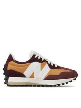 New Balance: Оранжевые кроссовки 