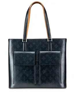 Louis Vuitton Pre-Owned: Голубая сумка-шоппер 