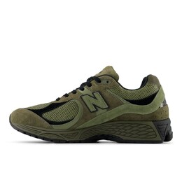 New Balance: Зелёные кроссовки  2002R