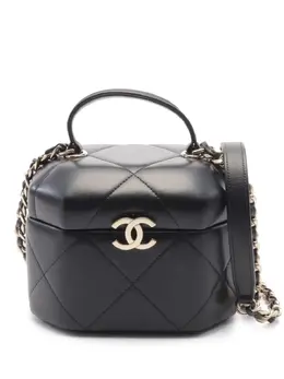 CHANEL Pre-Owned: Чёрная сумка 
