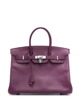 Hermès Pre-Owned: Фиолетовая сумка 