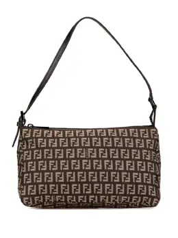 Fendi Pre-Owned: Коричневая сумка 