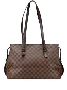 Louis Vuitton Pre-Owned: Коричневая сумка 