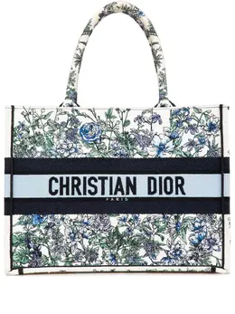 Christian Dior Pre-Owned: Сумка-шоппер с цветочным принтом 
