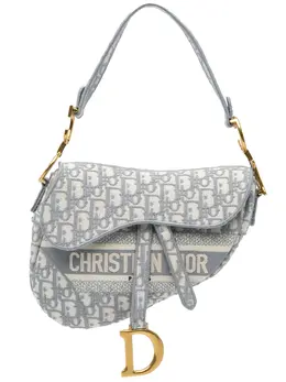Christian Dior Pre-Owned: Серая сумка 