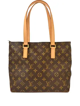 Louis Vuitton Pre-Owned: Коричневая сумка-шоппер 