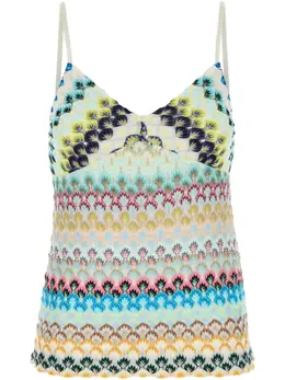 Missoni: Белый топ 