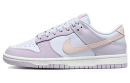 Nike: Фиолетовые кроссовки  Dunk Low
