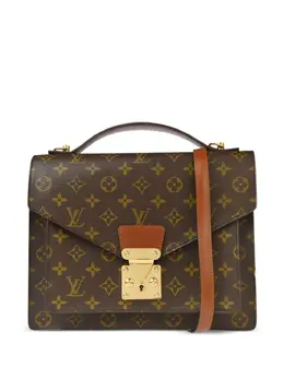 Louis Vuitton Pre-Owned: Коричневая сумка 