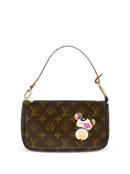 Louis Vuitton Pre-Owned: Коричневая сумка 