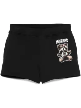 Moschino: Шорты  Teddy Bear с принтом