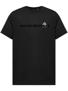Moose Knuckles: Чёрная футболка 