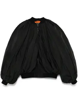 Balenciaga: Чёрная куртка 