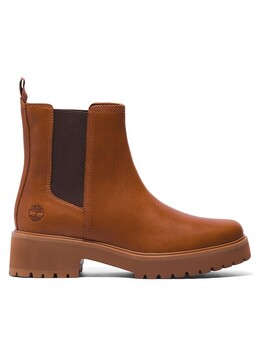 Timberland: Коричневые ботинки 