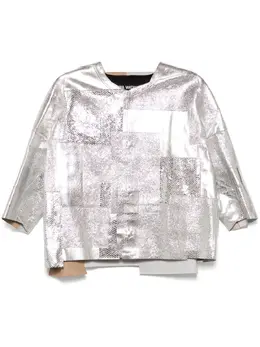 Junya Watanabe: Серебристая куртка 