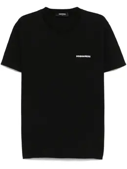 DSQUARED2: Чёрная футболка 