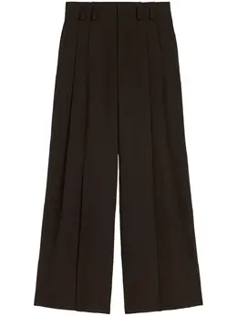 Jil Sander: Коричневые брюки 