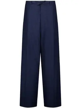 Balenciaga: Синие брюки 