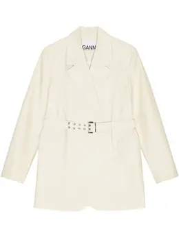 GANNI: Меланжевый жакет 