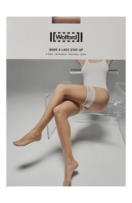 Wolford: Бежевые чулки 