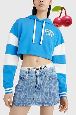 Tommy Jeans: Короткая толстовка 