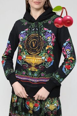 VERSACE JEANS COUTURE: Хлопковая толстовка 