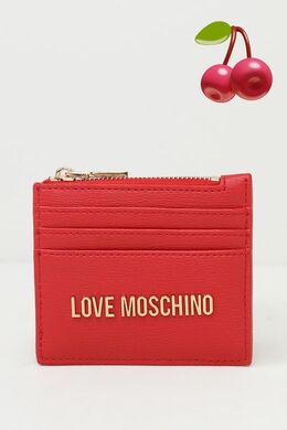 Love Moschino: Красный картхолдер 