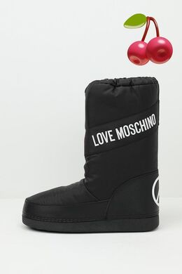 Love Moschino: Чёрные сапоги 