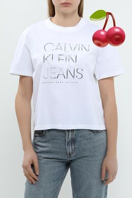 Calvin Klein Jeans: Хлопковая футболка 