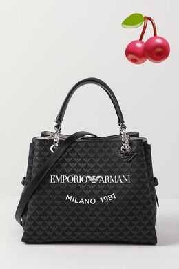 EMPORIO ARMANI: Сумка с принтом 