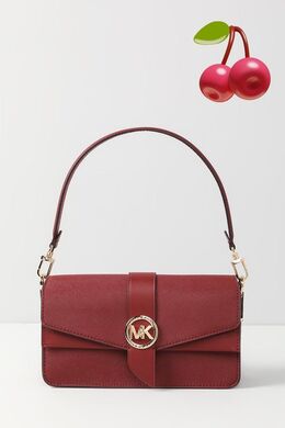 Michael Michael Kors: Бордовая сумка 