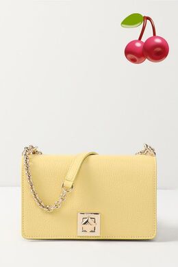 Furla: Жёлтая сумка 