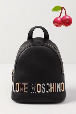 Love Moschino: Яркий рюкзак 