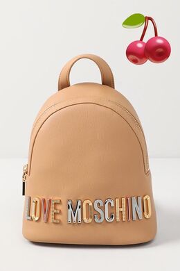 Love Moschino: Яркий рюкзак 