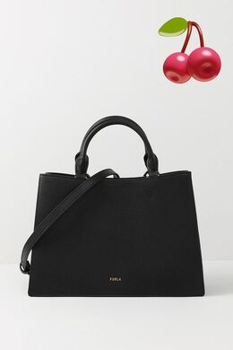 Furla: Чёрная сумка 