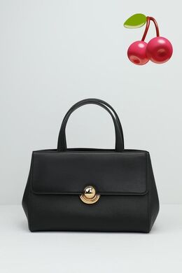 Furla: Чёрная сумка 