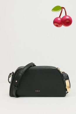 Furla: Чёрная сумка 