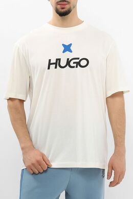HUGO: Хлопковая футболка 