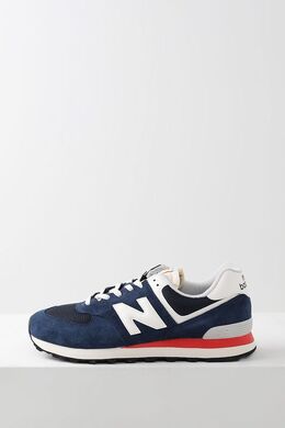 NEW BALANCE: Синие кроссовки  574