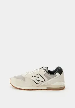 New Balance: Бежевые кроссовки 