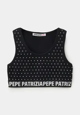 Patrizia Pepe: Чёрный топ 