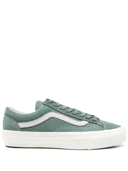 Vans: Зелёные кроссовки 