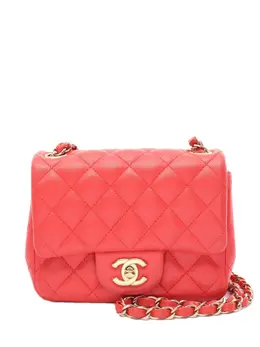 CHANEL Pre-Owned: Розовая сумка 