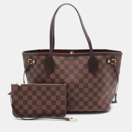 Louis Vuitton: Коричневая сумка-шоппер  Neverfull