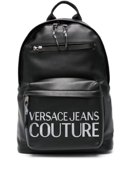 Versace Jeans Couture: Чёрный рюкзак 