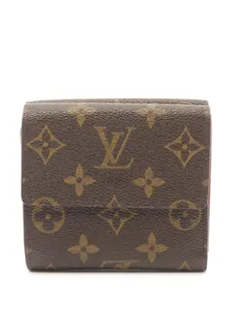 Louis Vuitton Pre-Owned: Коричневый кошелёк 