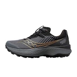 Saucony: Чёрные кроссовки 