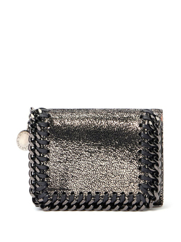 Stella McCartney: Чёрный кошелёк  Falabella